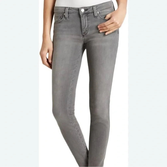 Genetic Denim | Shya Mid Rise Skinny Jeans in Washed Grey - Picture 1 of 7